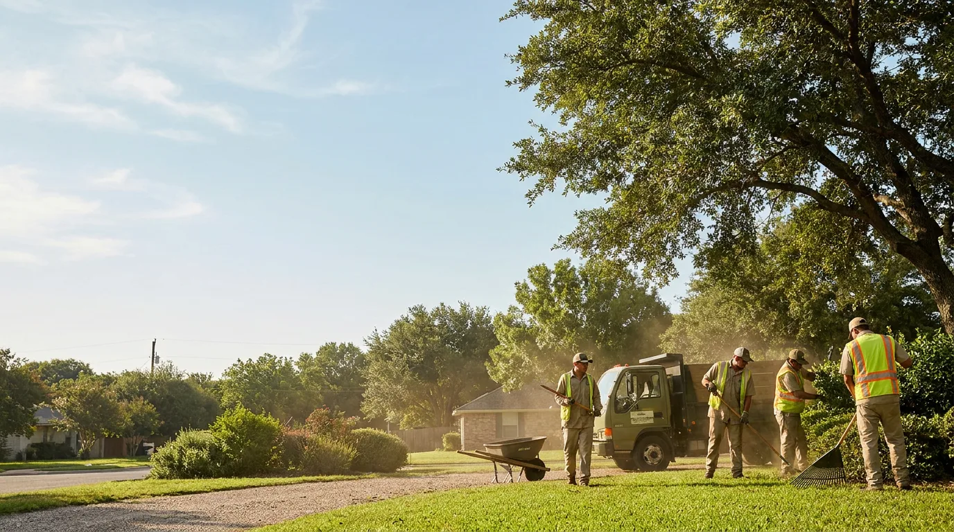 Landscaping in Cedar Creek, TX near me